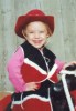 Abby the cowgirl age 3