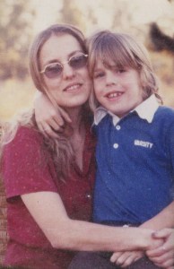 Karen & my Chad (early  80s)